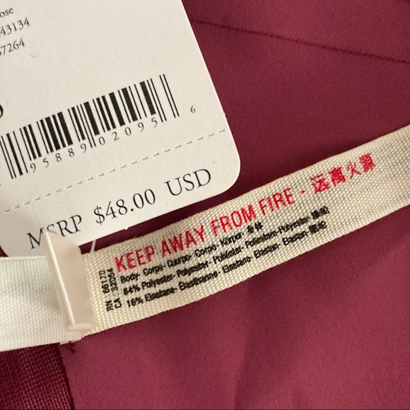 Free People Naomi Longline Bra Thick Adjustable Straps NWT NEW - Picture 7 of 12